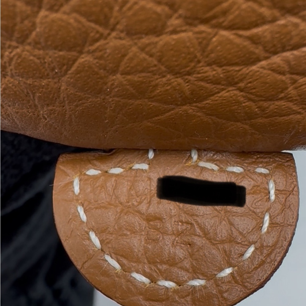 💞Authentic💞Hermès Mini Evelyne TPM Gold/Brown - Picture 15 of 15